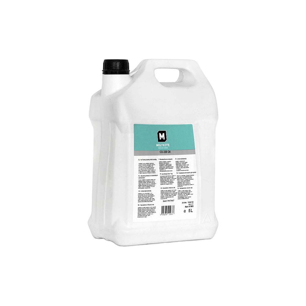 Изображение товара Масло цепное MOLYKOTE CO 220 5 литров синтетическое для цепных передач