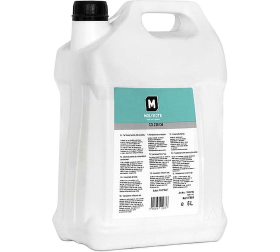 Изображение товара Масло цепное MOLYKOTE CO 220 (5 л) 1936182