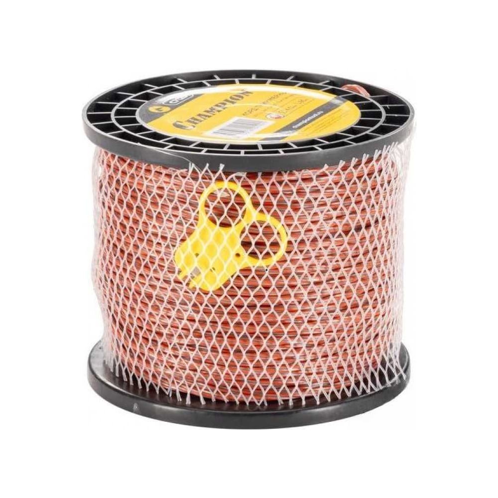 Изображение товара Корд триммерный CHAMPION Whisper-twist 3 мм 168 м витой квадрат нейлон