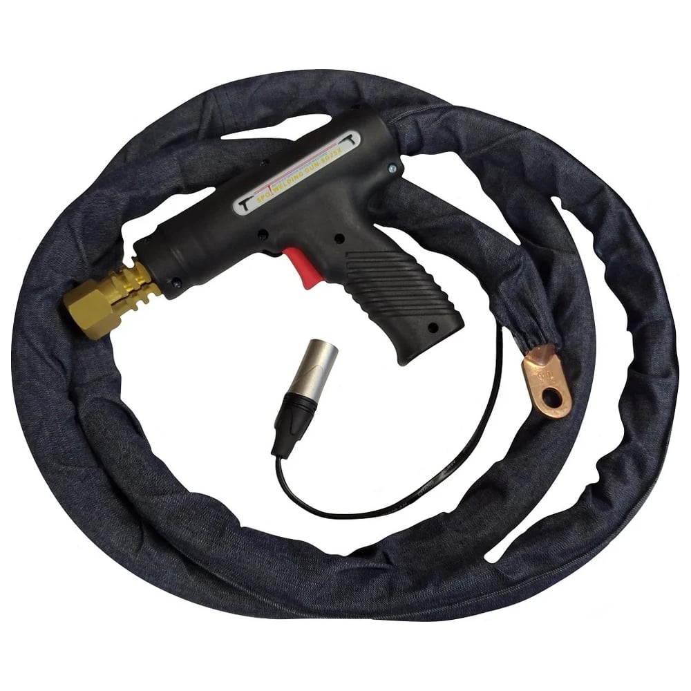 Изображение товара Пистолет сварочный Great Wolf GWGun1 с рукавом в сборе для споттеров