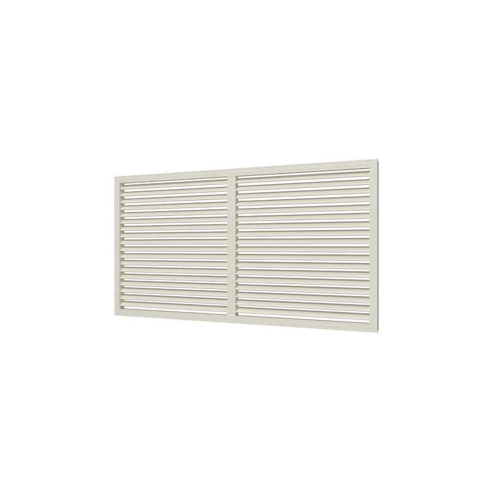 Изображение товара Экран радиаторный ERA ПР фланец 600x600 пластик Ivory П6060Р сл.кость