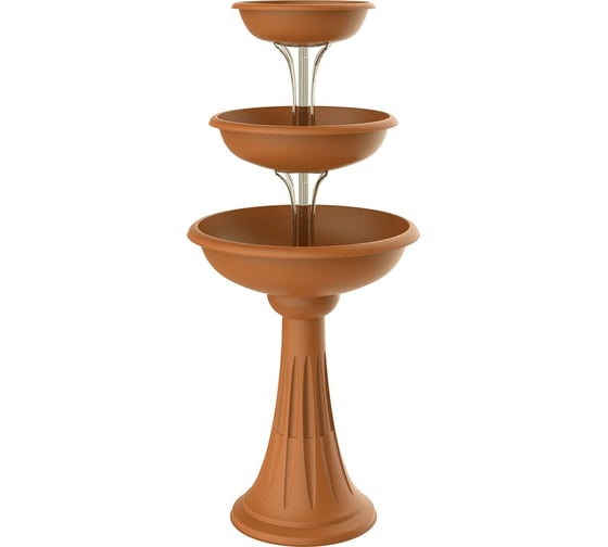 Изображение товара Каскад на высокой ножке Bama Spa Trevy 62010 50х114 см, терракотовый 041835