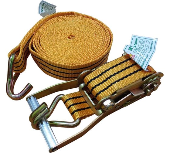 Изображение товара Ремень багажный wynns с крюками, 0,05x8 м, храповый механизм W3439B/ Tools 00-00008870