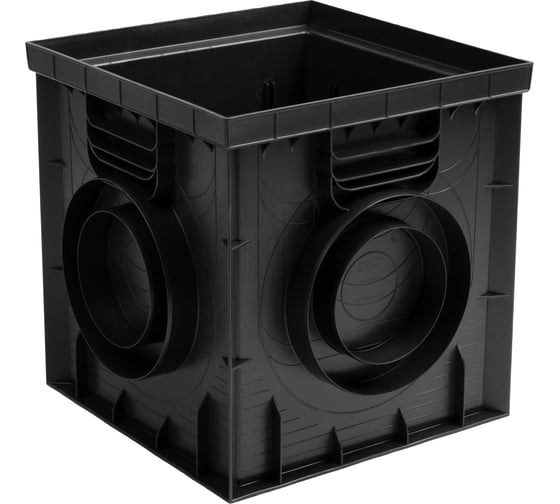 Изображение товара Дождеприемник Ecoteck L пластиковый 300x300 черный ДИ 23405000