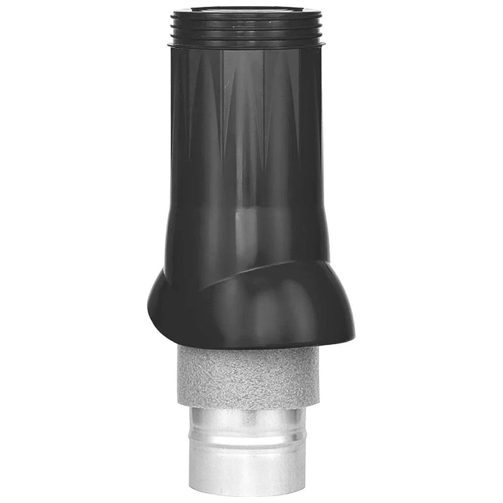Изображение товара Вентиляционный выход ERA VWO D125/160 Black изолированный пластик для кровли