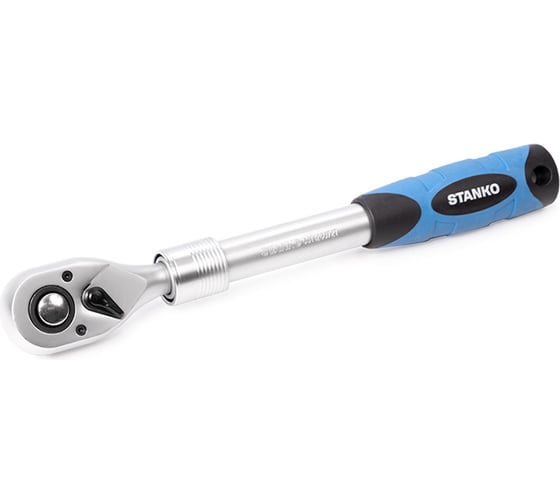 Изображение товара Рукоятка трещоточная STANKO телескопическая 300-410 мм 72 зуба 1/2 CST126072T