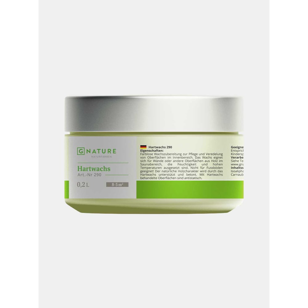 Изображение товара Твердый воск GNature 290 Hartwachs 200 мл 2900020
