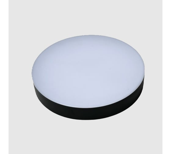 Изображение товара Светильник светодиодный truEnergy накладной, круг, 15W, 4000K, 1200Lm, D165мм, IP20, черный, пластик 11164
