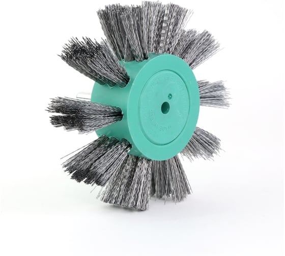 Изображение товара Щетка дисковая OSBORN Д100x23 с хв-м д6, ворс гофр латунир-я сталь 0,30 код 1-135 401.052-0004