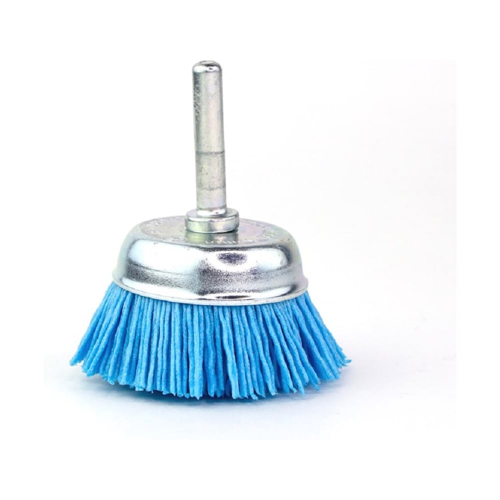 Изображение товара Щетка чашечная OSBORN Д50 с хвостовиком 6 мм из синего полимерного абразива