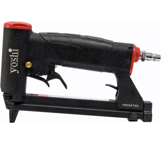 Изображение товара Пневматический скобозабивной пистолет Yoshi 8016A (тип A/80; длина скобы 4-16 мм) МБ000013052