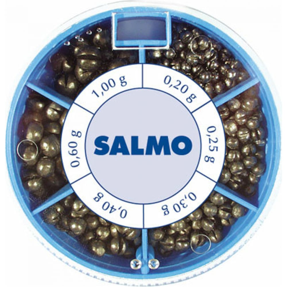 Набор грузил Salmo набор приманок для ловли на джиг helios