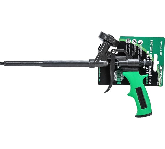 Изображение товара Металлический пистолет для монтажной пены РОСОМАХА ТЕФЛОН 610007