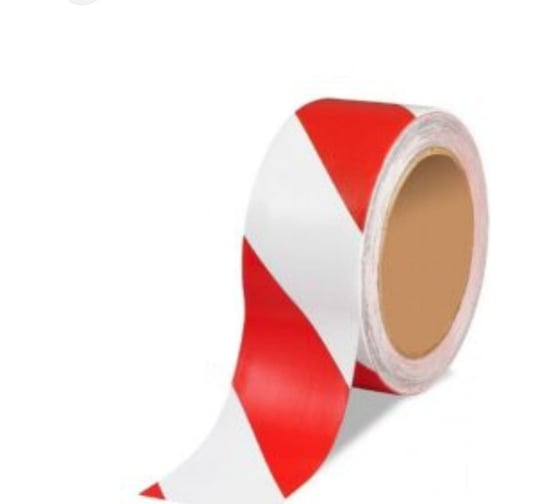 Изображение товара Лента оградительная Рзка, ООО ЛО-200 (6 шт/уп), 50 мм, 35 мкм