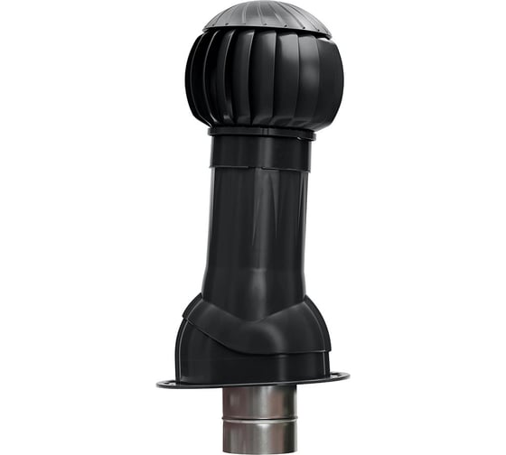 Изображение товара Комплект для фальцевой и битумной кровли ERA RRTV D160 пластик Gray graphite RRTV+S 160 Gray Graphite