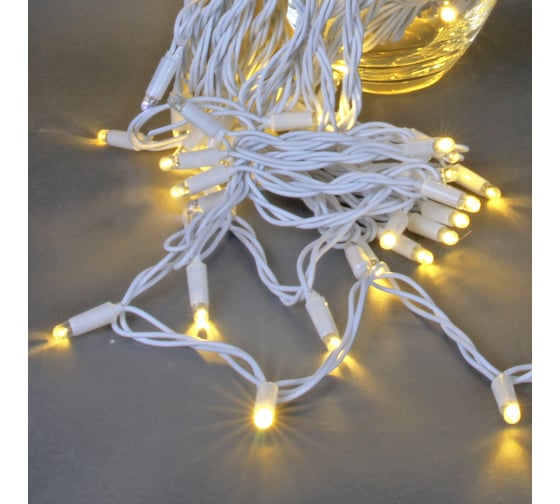 Изображение товара Светодиодная гирлянда Sneha A-047B WW/WT FLASH