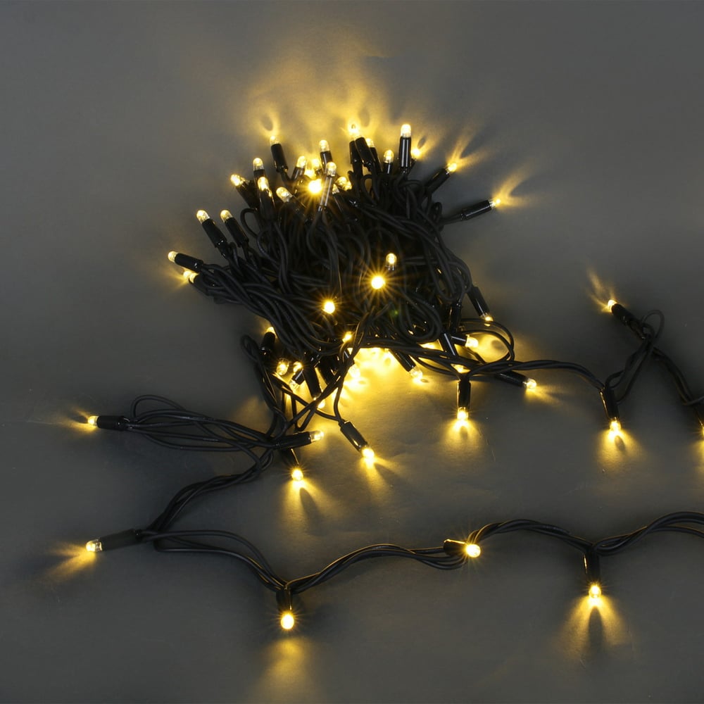 Изображение товара Светодиодная гирлянда Sneha A-504A WW 10 метров с пультом