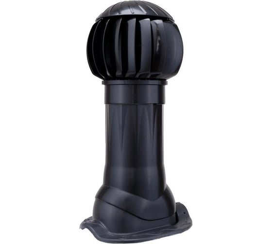 Изображение товара Комплект для металлочерепицы ERA RRTV D160  Monterrey пластик Black RRTV+M 160 Black