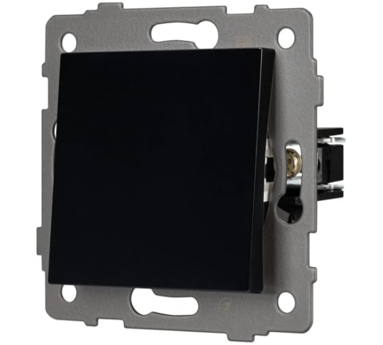 Изображение товара Механизм выключателя одноклавишный перекрестный Arlight SWT-MKX1-PL-BK-V 1шт 0 049876