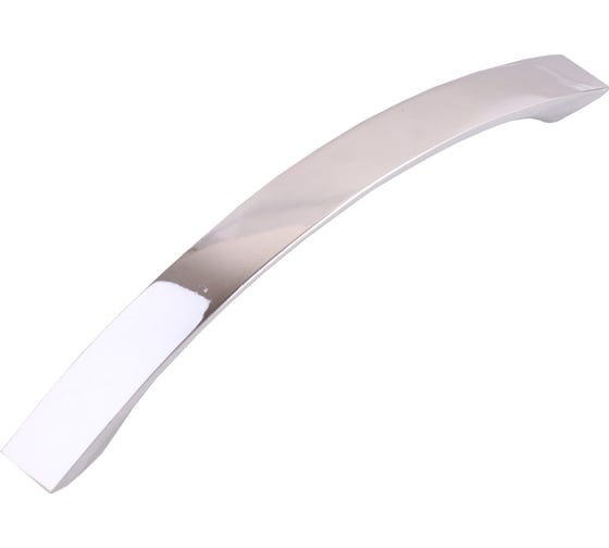 Изображение товара Ручка дуга широкая Стройбат 128 алюминий, хром, коробка 500 шт 418035