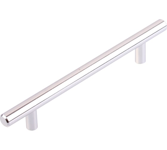 Изображение товара Ручка рейлинговая Стройбат 128 мм хром, коробка 125 шт 417046