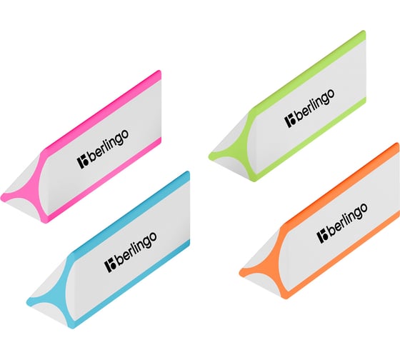 Изображение товара Ластик BERLINGO Triangle Pro треугольный, скошенный, термопластичная резина BLc_00360