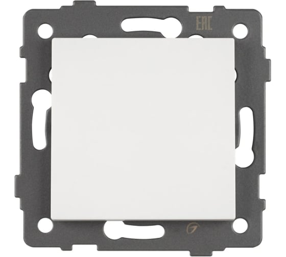 Изображение товара Механизм выключателя одноклавишный проходной Arlight SWT-MKP1-PL-WH-V 1шт 0 049871