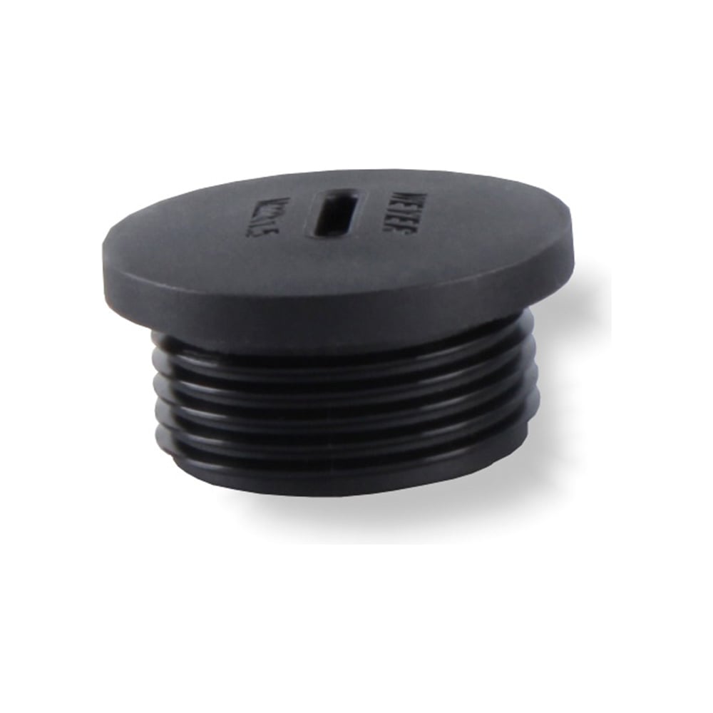 Изображение товара Заглушка под плоскую отвертку WEYER DPK-P42B-k10 10 шт полиамид черная IP56