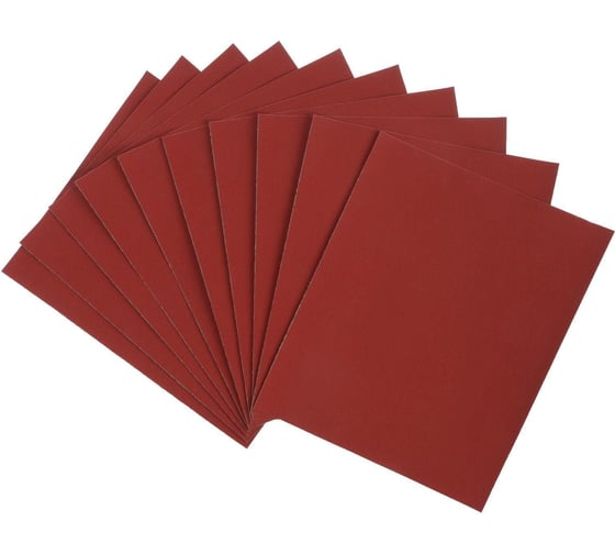 Изображение товара Лист шлифовальный Pegas №16 170х240 мм, 10 листов 120374