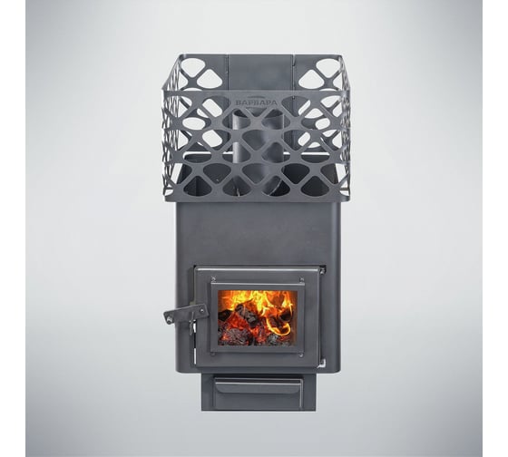 Изображение товара Банная печь Варвара Теремок удлиненная топка ВБТРУ12