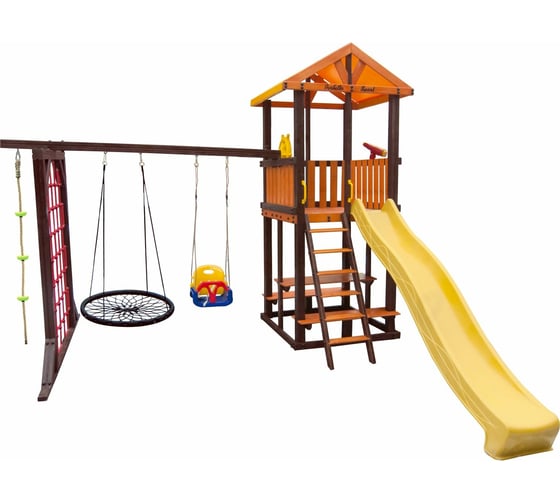 Изображение товара Игровой комплекс (ИК) Perfetto Sport «Bari-9» + качели Паутина СГ000005019