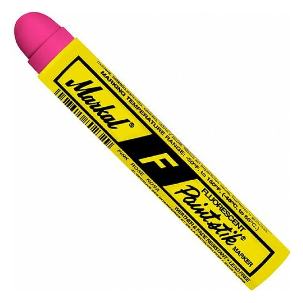 Твердый флуоресцентный маркер-краска Markal маркер акриловый molotow 127hs metallic 2 мм розовый