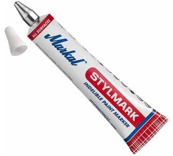 Изображение товара Маркер-тюбик Markal STYLMARK ORIGINAL 2мм белый 96640