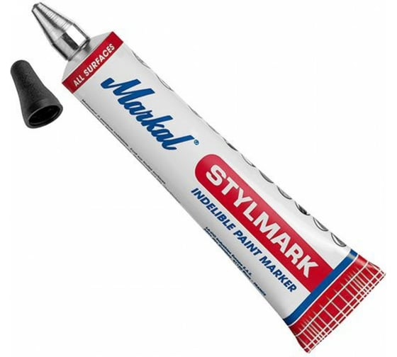 Изображение товара Маркер-тюбик Markal STYLMARK ORIGINAL 2мм черный 96643