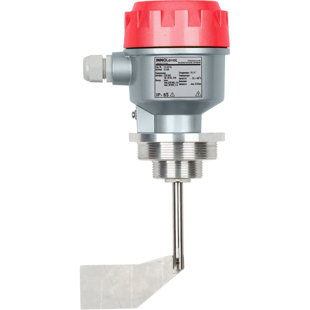 Изображение товара Механический ротационный датчик предельного уровня сыпучих материалов INNOLEVEL в алюм. корпусе, -40 +80 С, Рmax=0.8 bar, 24 VAC, IP65, IL-LDA-N (24 VAC)