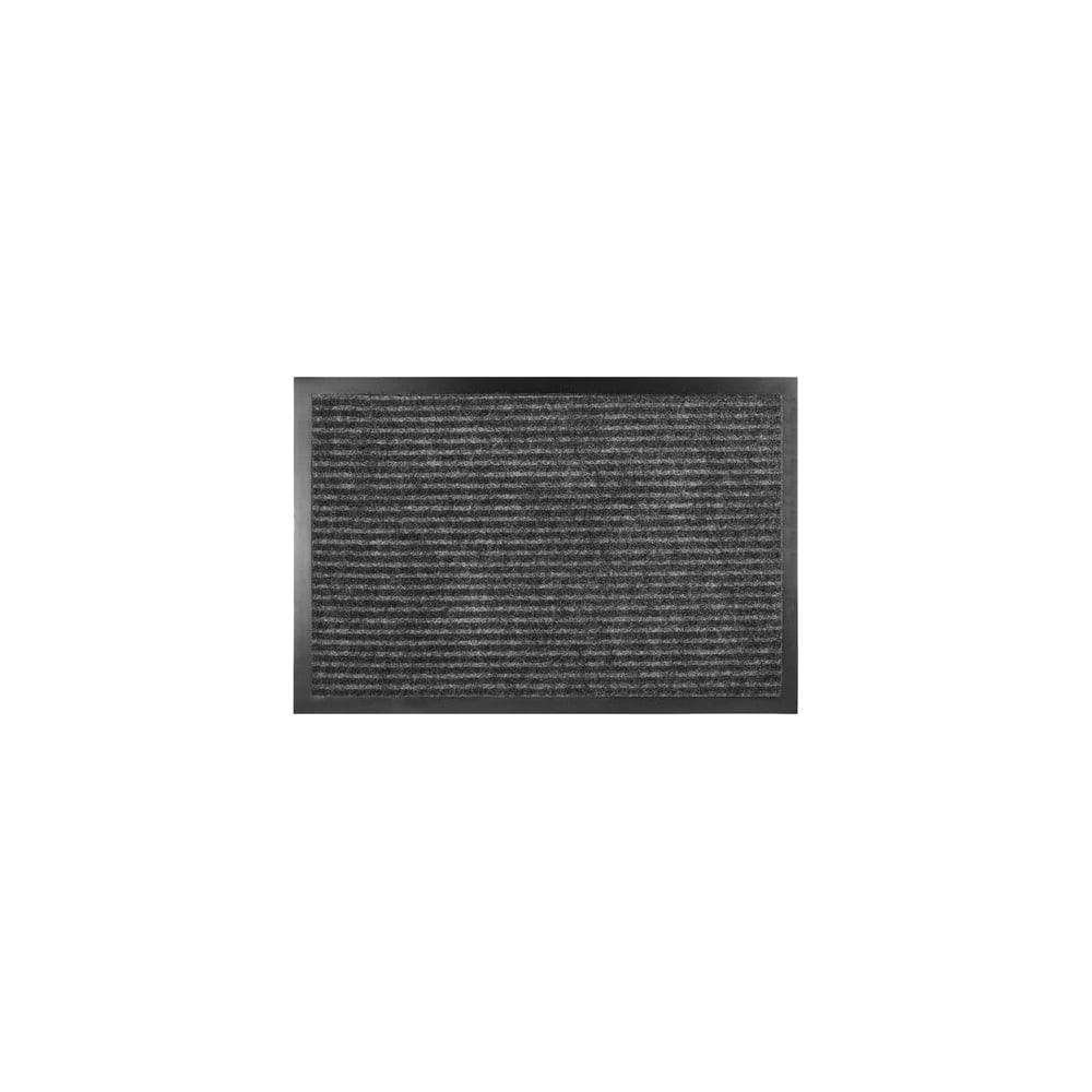 Изображение товара Коврик придверный ЛЮБАША СТАНДАРТ 90x150 см серый влагогрязезащитный