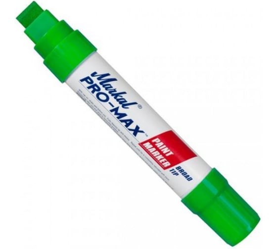Изображение товара Маркер-краска с широким наконечником Markal Pro-Max, зеленый 90906