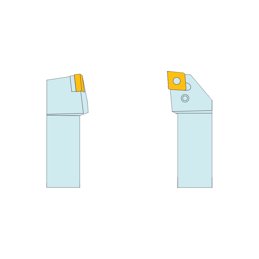 Изображение товара Державка Вега-М PCLNR 2525 M12 для фрезерования