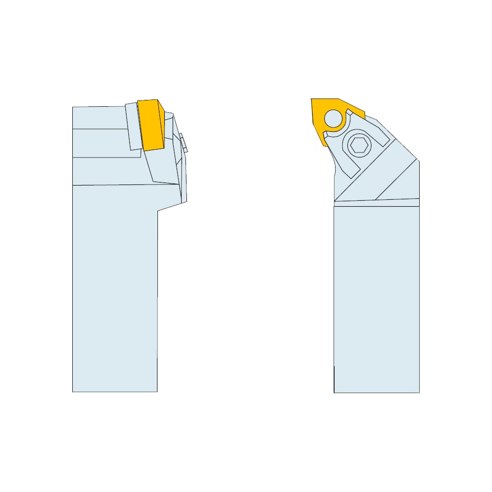Изображение товара Державка Вега-М MWLNR 4032 R12 для точной обработки