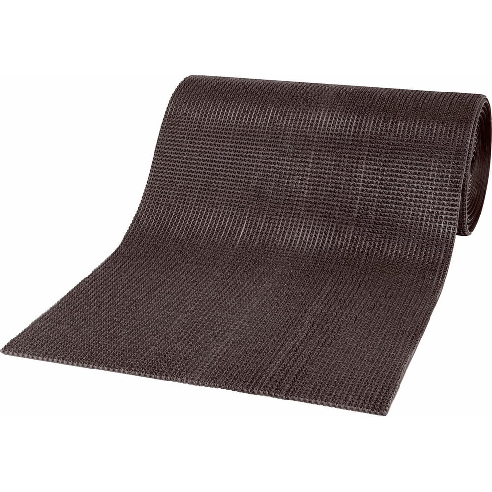 Изображение товара Коврик-дорожка для защиты пола 0,9х10м пластиковый венге грязезащитный