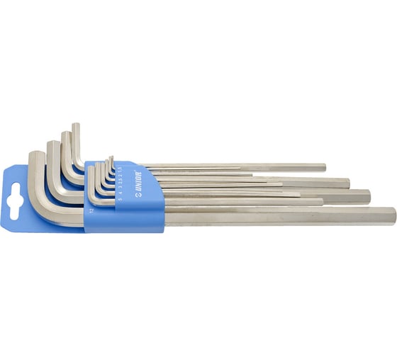 Изображение товара Набор шестигранных удлинённых ключей 10 предметов Unior 1,5 - 12 мм 3838909170800