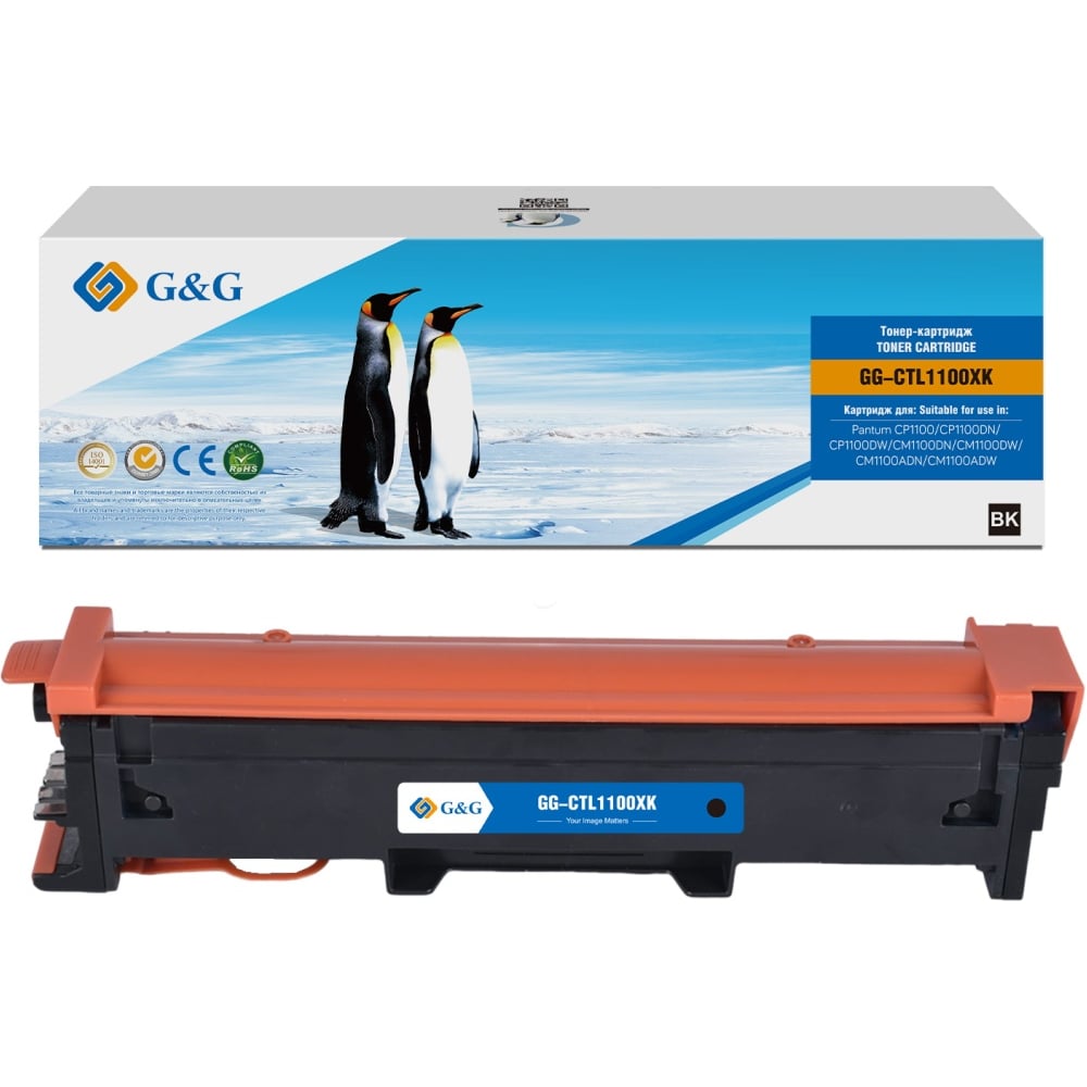 Изображение товара Лазерный картридж G&G GG-CTL1100XK черный для Pantum 3000 страниц