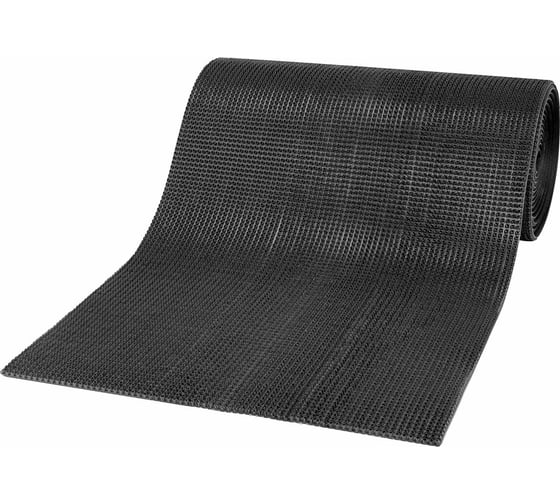 Изображение товара Коврик-дорожка LAIMA EXPERT 0,9x10м ТРАВКА графит пластиковый грязезащитный, щетина 10 мм 701069