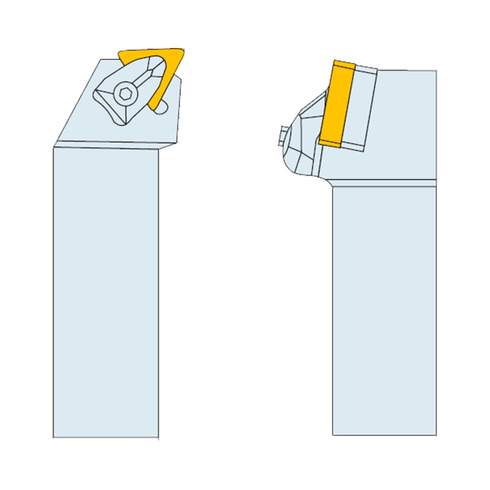 Изображение товара Державка Вега-М DTFNL 2525 M16-04 для точной обработки металлов и пластмасс