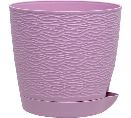 Изображение товара Кашпо bmc КШ8632 Блюз с поддоном пунш, 14х13 см, 1.2 л 060094