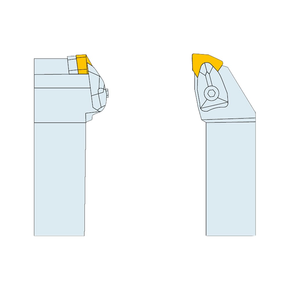 Изображение товара Державка Вега-М DWLNR 2020 K08 - Прямое исполнение для пластины 8 мм
