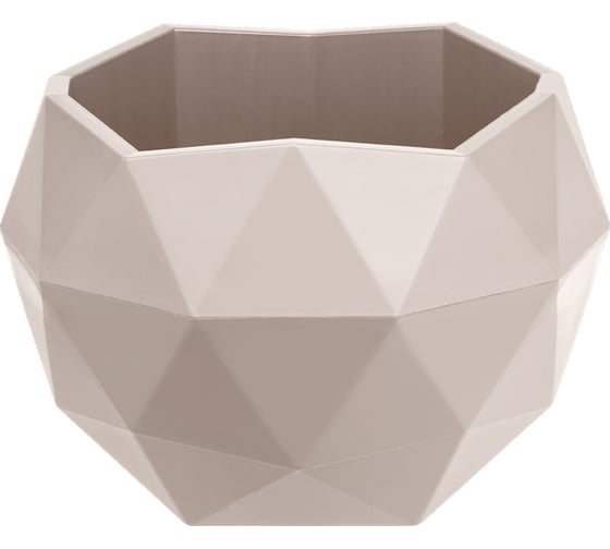 Изображение товара Кашпо bmc КШ9113 Топаз пудра, 12.3х10 см, 0.5 л 062800
