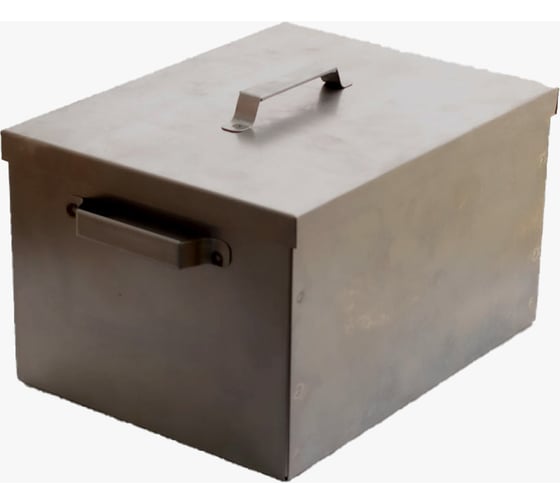 Изображение товара Двухуровневая коптильня Петромаш, 50х25х20 см, сталь 0.8 мм 59919