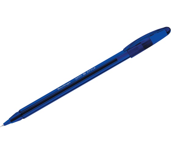 Изображение товара Набор ручек шариковых Berlingo 50 шт. в упаковке, "City Style" синяя, 0,7мм CBp_70762