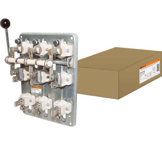 Изображение товара Рубильник TDM ELECTRIC РПБ-4/1Л У3 400А, левый привод, без плавких вставок SQ0730-0036